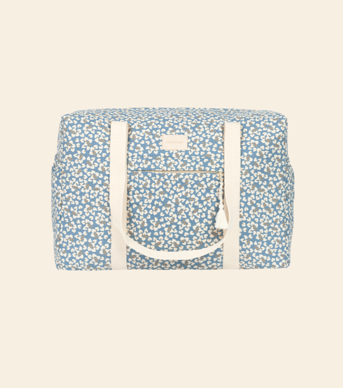 Sac de maternité imperméable - Bleu yumiko