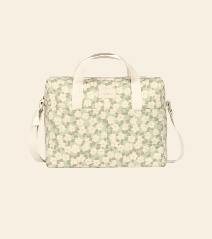 Sac à langer imperméable OPÉRA - Green sakura