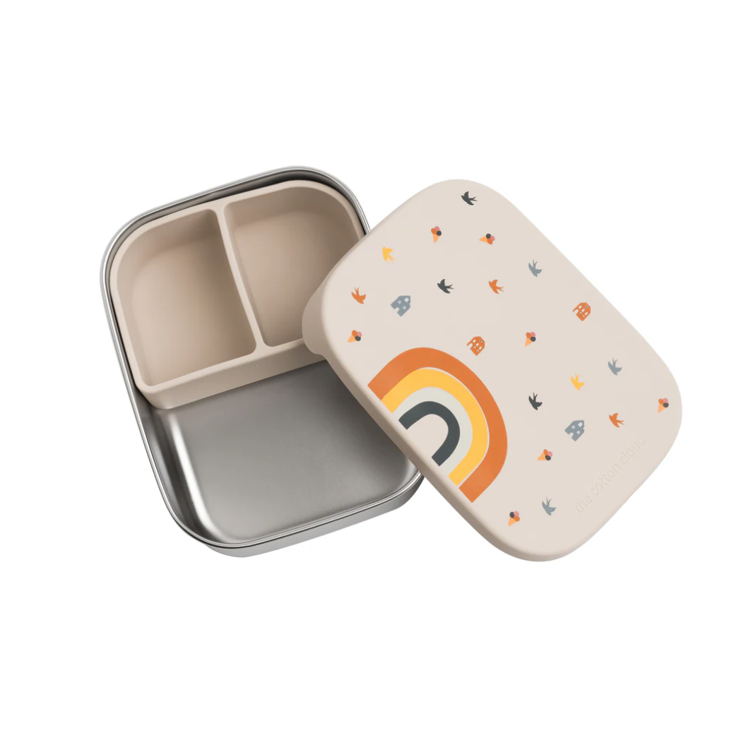 Boîte à goûter avec compartiments amovibles RAINBOW