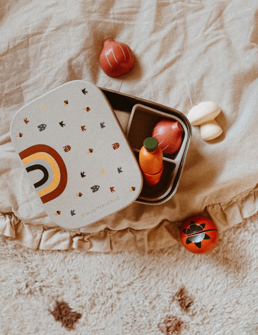 Boîte à goûter avec compartiments amovibles RAINBOW