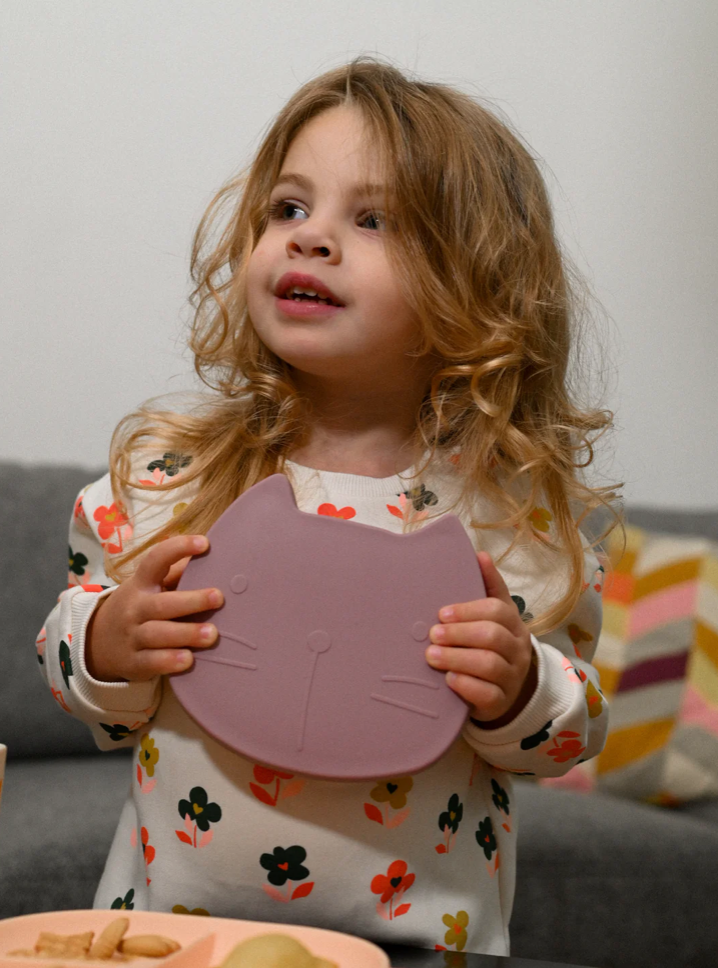 Boite à goûter silicone - Mr. Chat