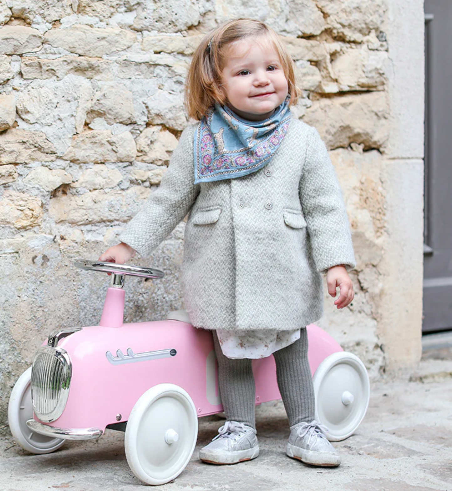 Porteur Roadster Rose clair