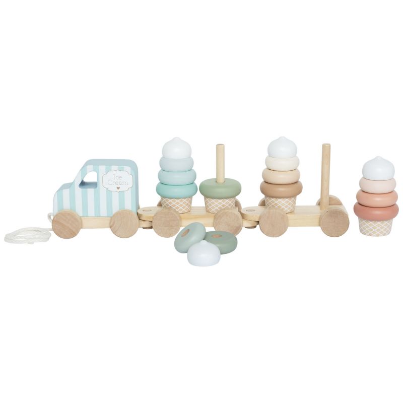 Train à tirer glaces