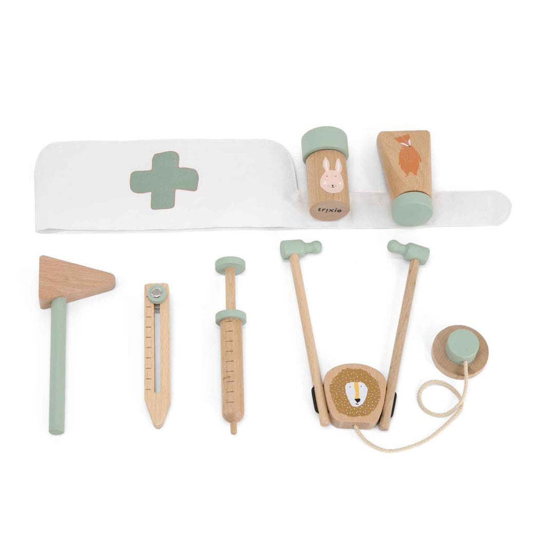 Malette de docteur en bois