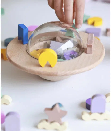 Jeu d'équilibre en bois