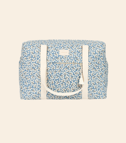 Sac de maternité imperméable - Bleu yumiko