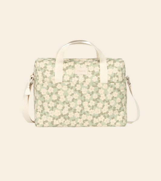 Sac à langer imperméable OPÉRA - Green sakura