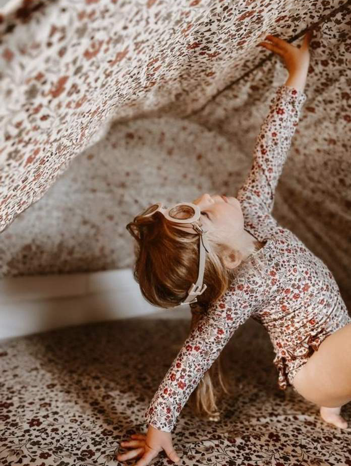 Maillot de bain intégral UV50 protection Magic Garden