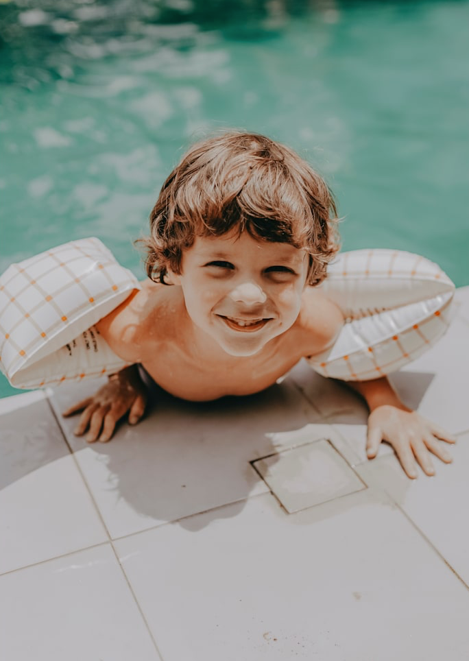 Brassards 2-6 ans Organic squares