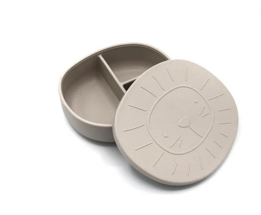 Boite à goûter silicone - Mr. Lion