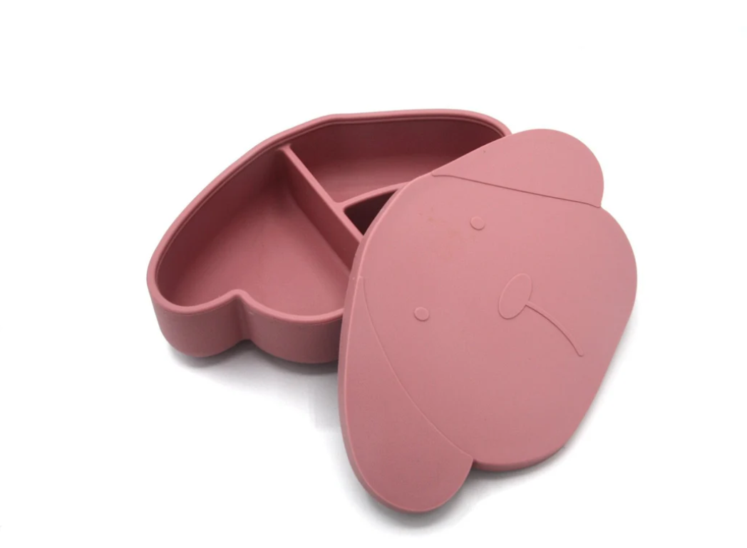 Boite à goûter silicone - Mr Chien