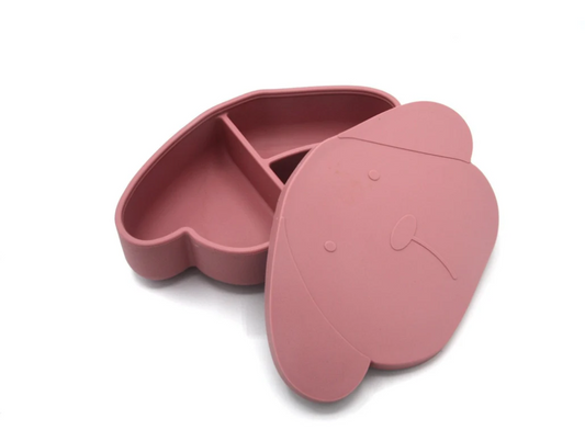 Boite à goûter silicone - Mr Chien