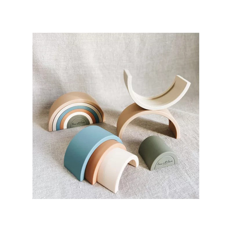 Arc en ciel à empiler en silicone