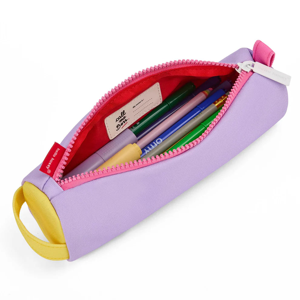 Trousse scolaire mini mauve