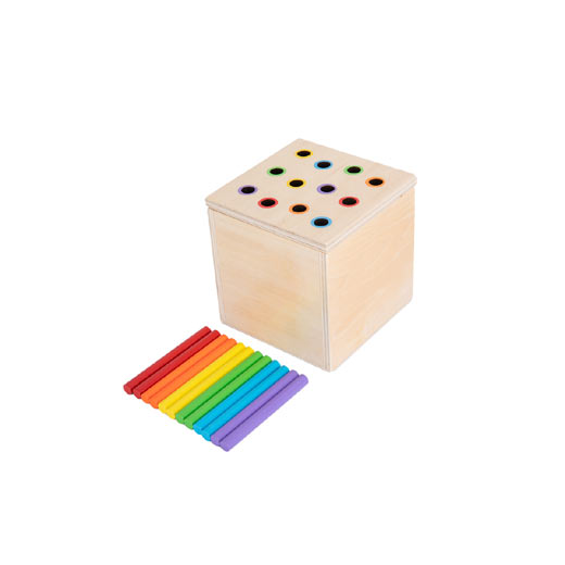 Cube d'activité 4 en 1 - MONTESSORI