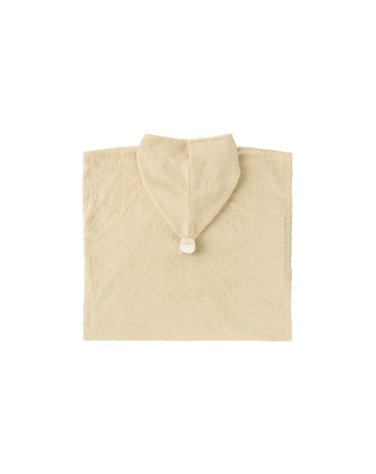 PONCHO DE BAIN 3-5 ANS SO CUTE - Green tea