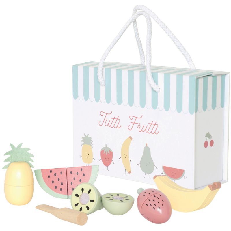 Fruits à couper en bois