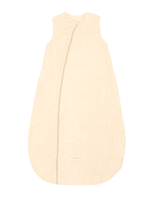 GIGOTEUSE SWEETY LÉGÈRE EN DOUBLE GAZE NATURAL 6-18 mois - Ginger sweet dots