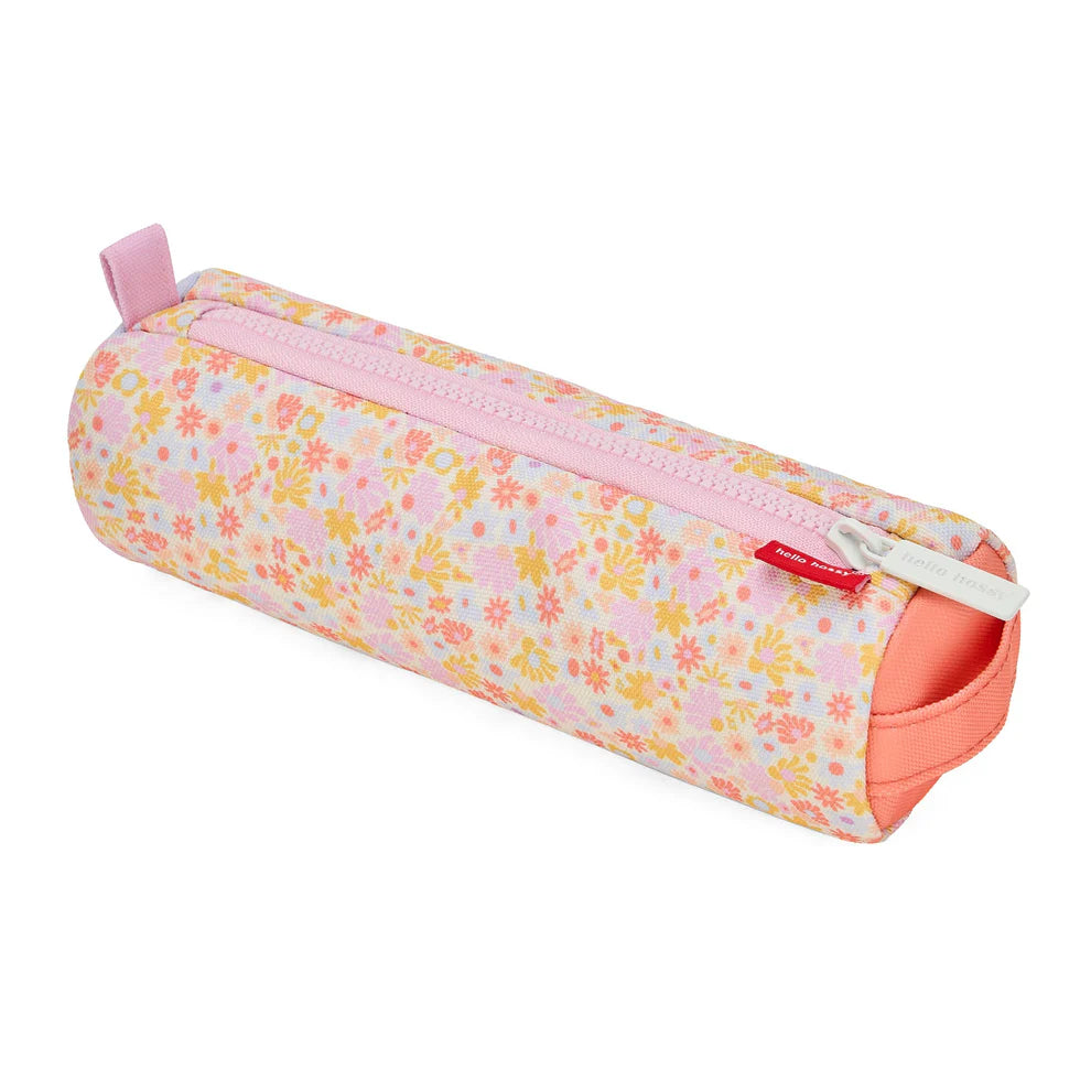 Trousse scolaire retro flowers