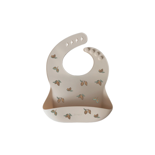 Bavoir en silicone - Amandes