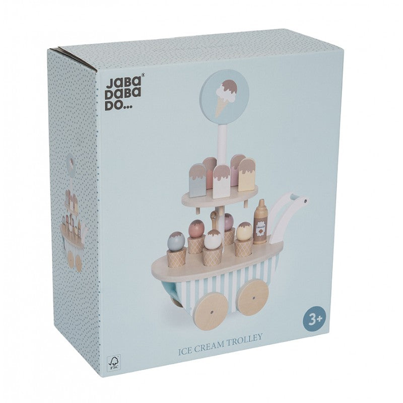 Chariot de crème glacées