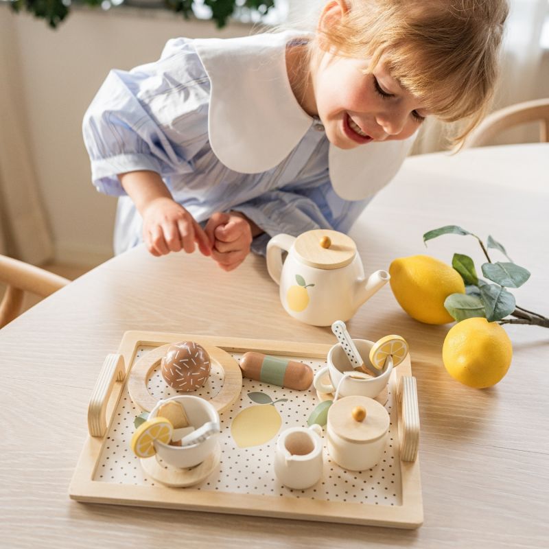 Service à thé citron