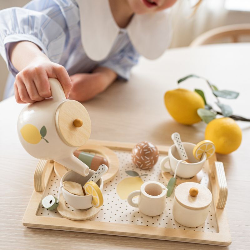 Service à thé citron